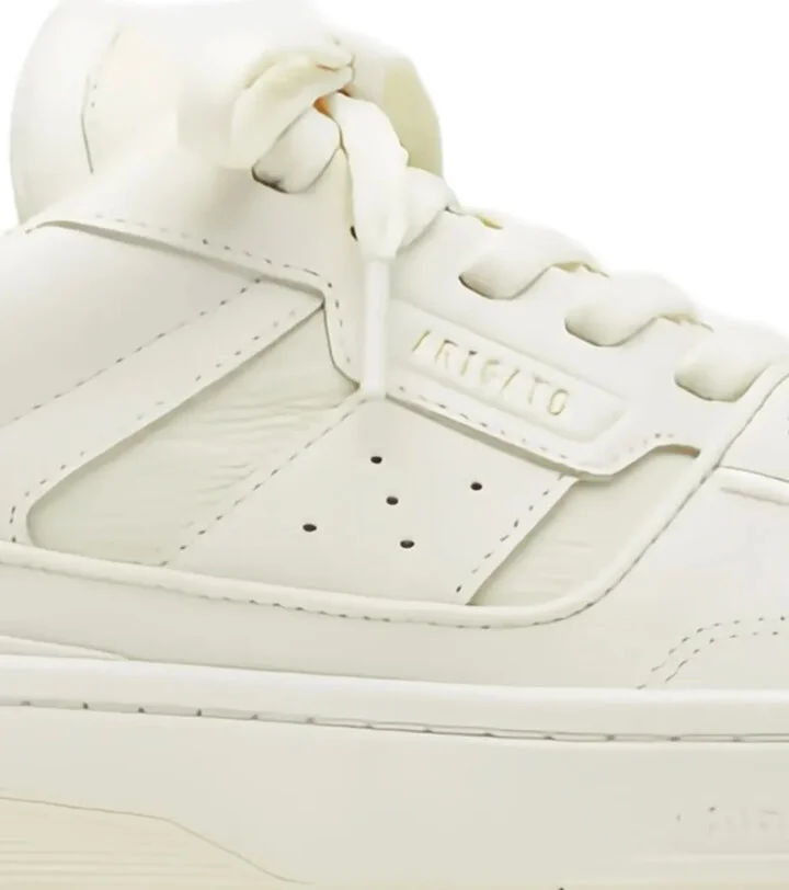 Clay leather panelled sneakers - Image 2