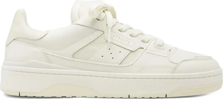 Clay leather panelled sneakers