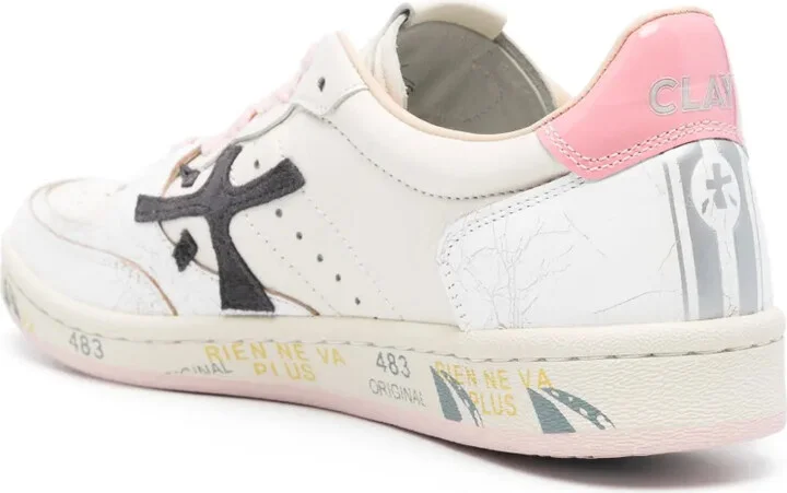Clay leather sneakers - Image 3