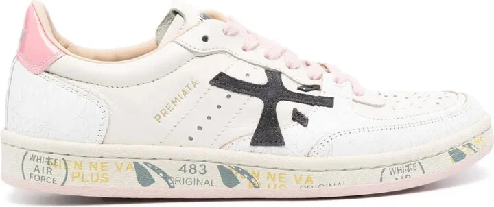 Clay leather sneakers