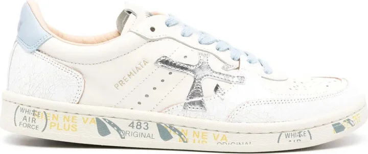Clay leather sneakers