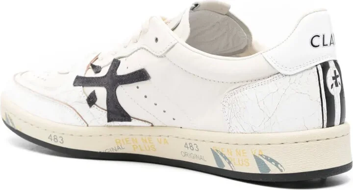 Clay low-top leather sneakers - Image 3