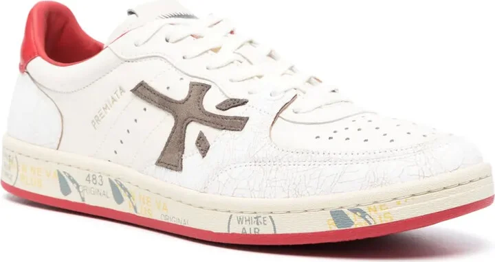 Clay low-top leather sneakers - Image 2
