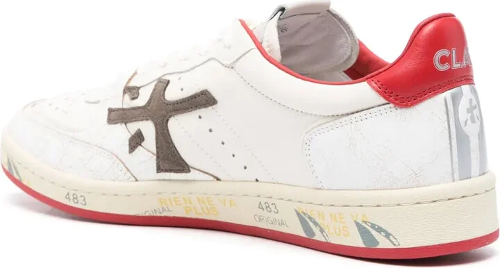 Clay low-top leather sneakers - Image 3