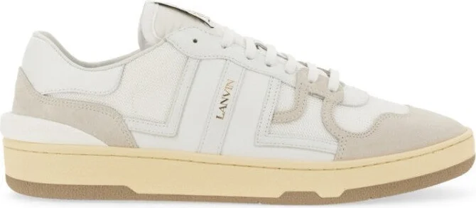 Clay" Low Top Sneakers With Woven Polyester