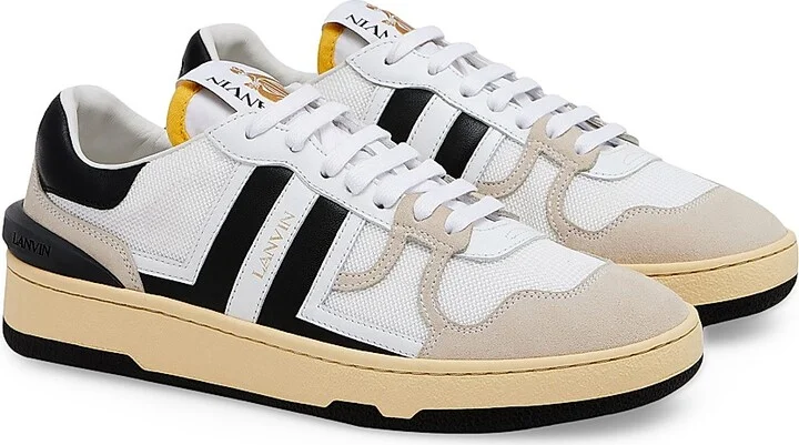 Clay Mesh Sneakers - White Black - Size 7 - Image 2