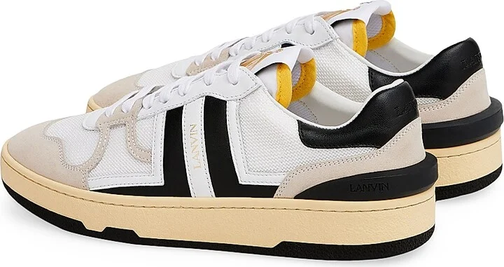 Clay Mesh Sneakers - White Black - Size 7 - Image 3