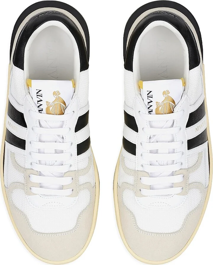 Clay Mesh Sneakers - White Black - Size 7 - Image 4