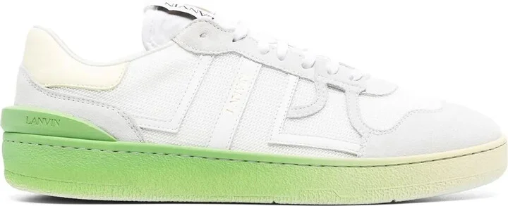 Clay panelled sneakers