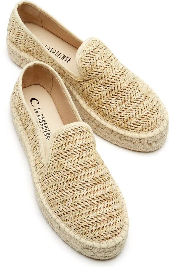 Clay Rattan Platform Loafer - Image 4