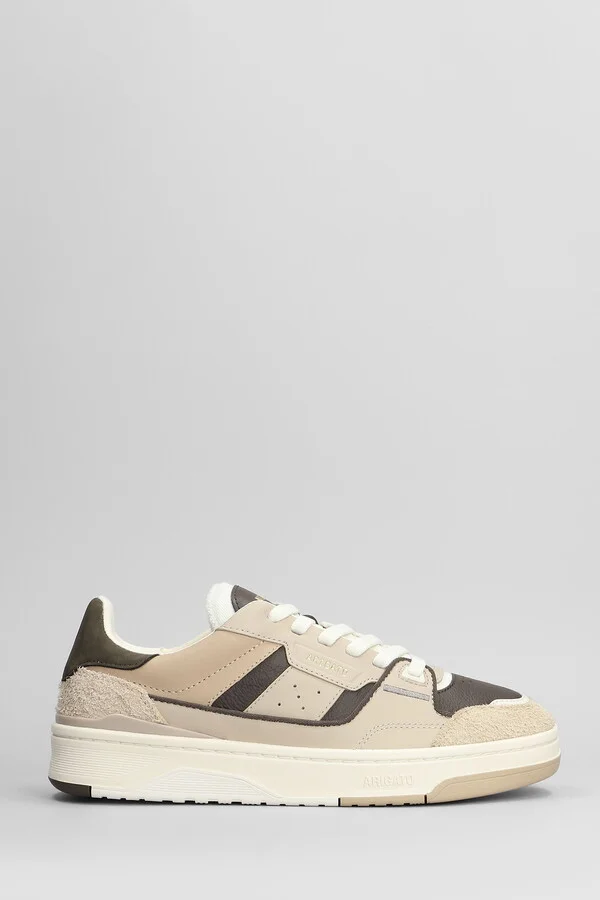 Clay Sneaker Sneakers In Beige Leather