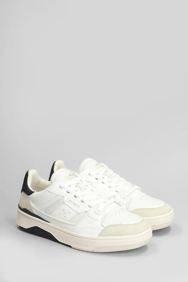 Clay Sneaker Sneakers In White Suede And Leather - Image 2