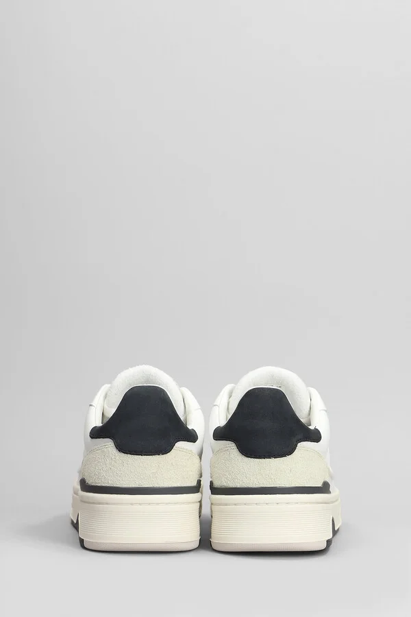 Clay Sneaker Sneakers In White Suede And Leather - Image 4
