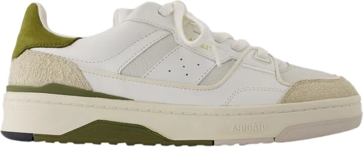 Clay Sneakers - Axel Arigato - Leather - White/Green