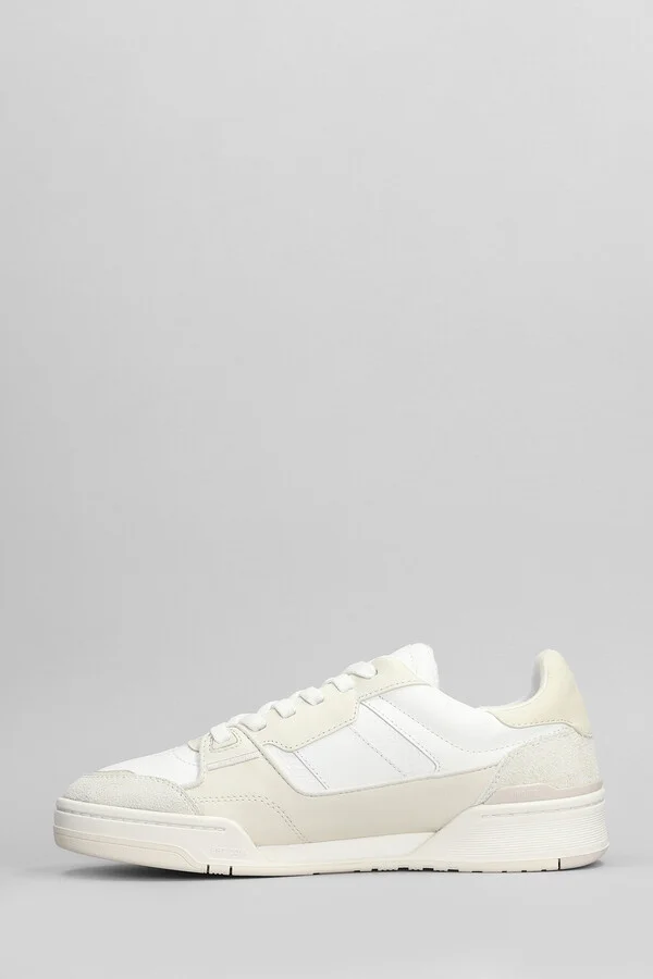 Clay Sneakers In White Leather - Image 3