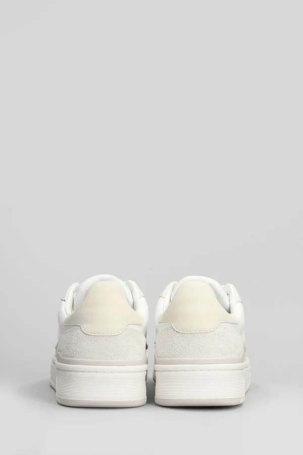 Clay Sneakers In White Leather - Image 4