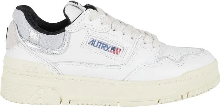 Clc Classic White Leather Low-Top Sneakers