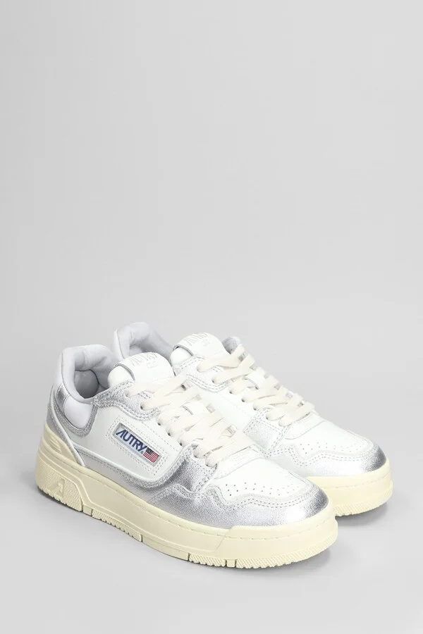 Clc Low Sneakers In White Leather - Image 2