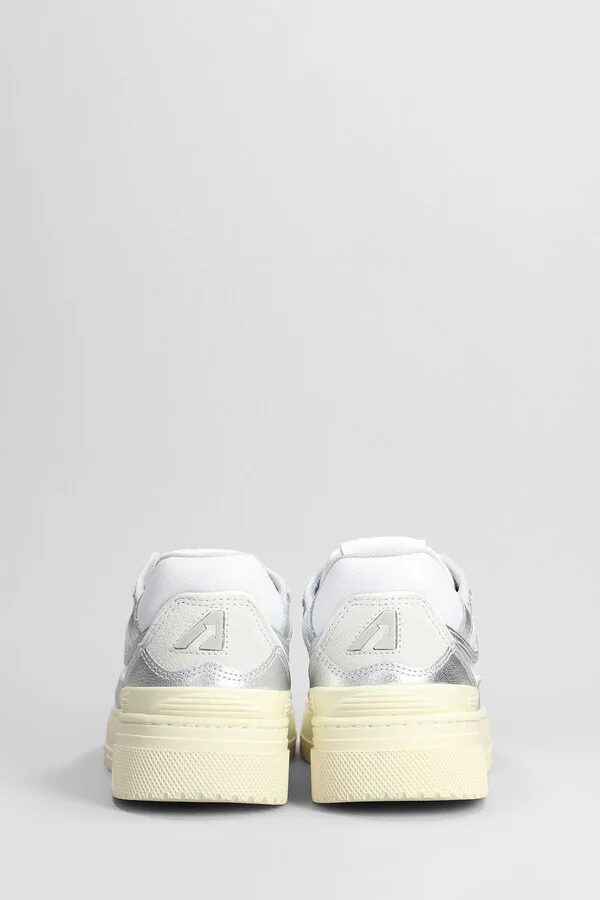 Clc Low Sneakers In White Leather - Image 4