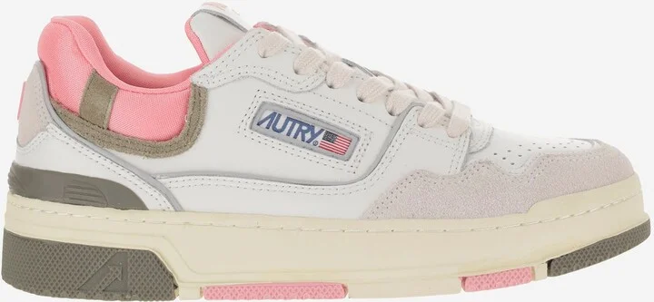 Clc Low Suede And Mesh Sneakers