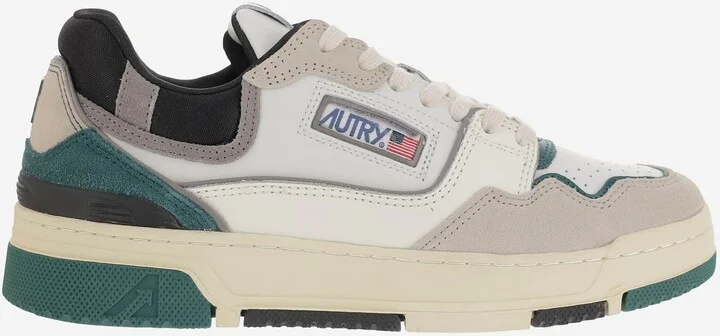 Clc Low Suede And Mesh Sneakers