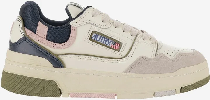 Clc Low Suede And Mesh Sneakers