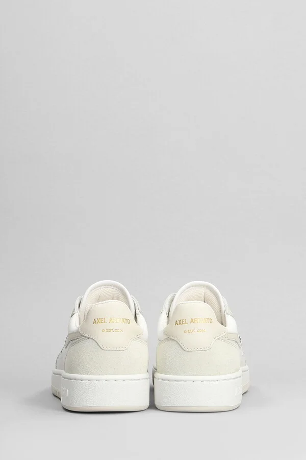 Clean 90 B Bird Sneakers In White Leather - Image 4