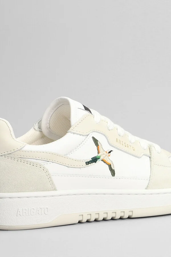 Clean 90 B Bird Sneakers In White Leather - Image 5