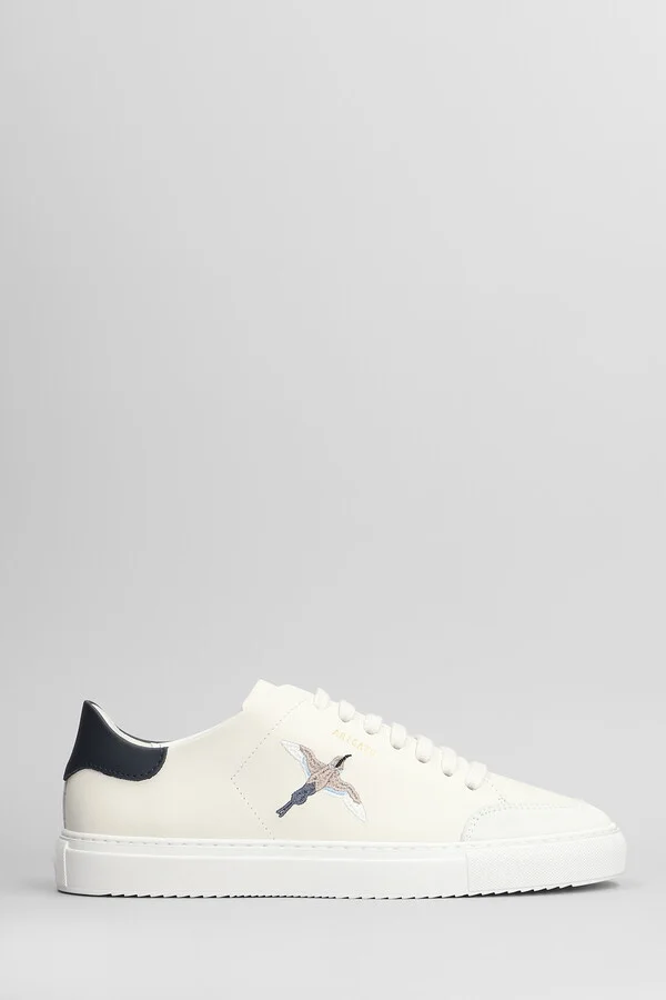 Clean 90 B Bird Sneakers In White Leather