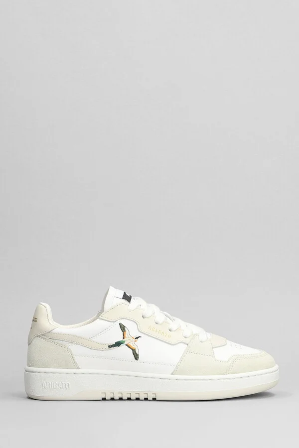 Clean 90 B Bird Sneakers In White Leather