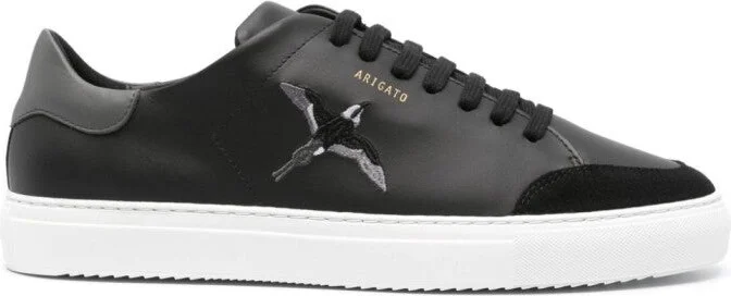 Clean 90 Bee Bird Black Leather Sneakers