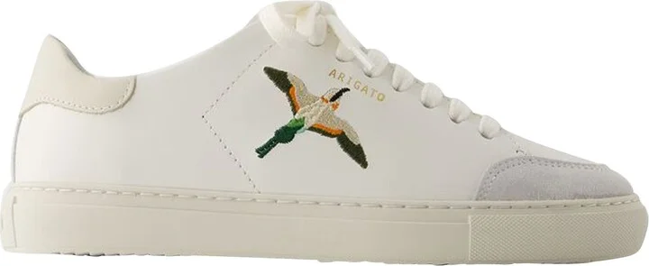 Clean 90 Bee Bird Sneakers - Axel Arigato - Leather - White/Cremino