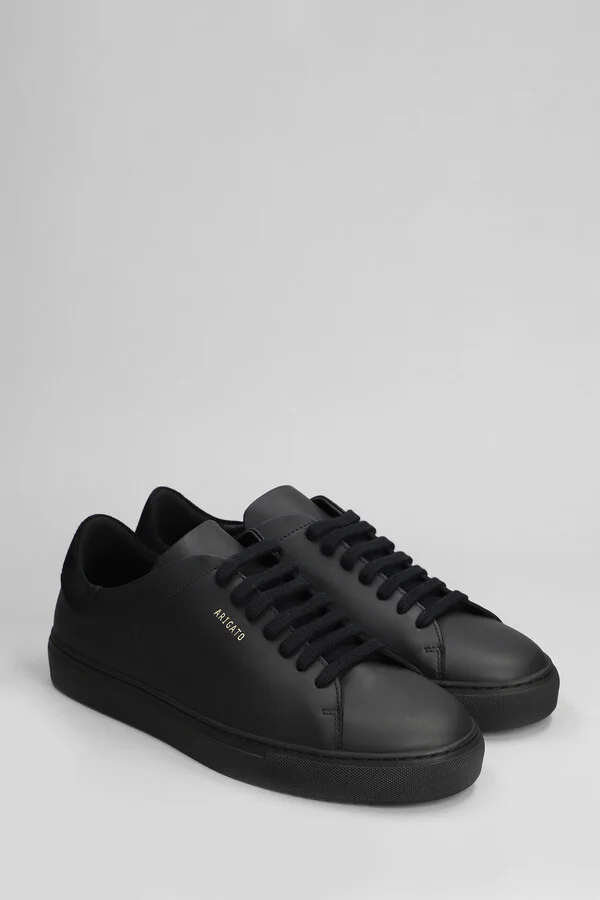 Clean 90 Sneakers In Black Suede And Leather - Image 2
