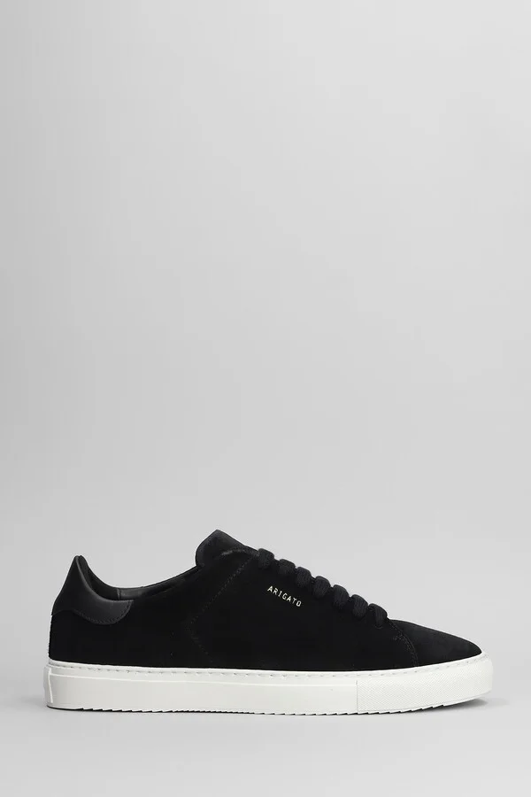 Clean 90 Sneakers In Black Suede