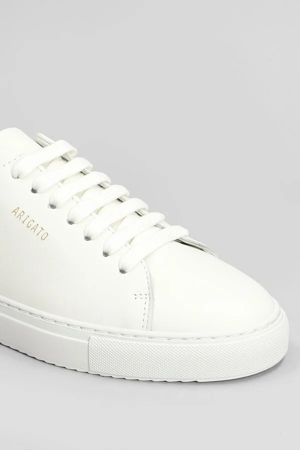 Clean 90 Sneakers In White Leather - Image 5