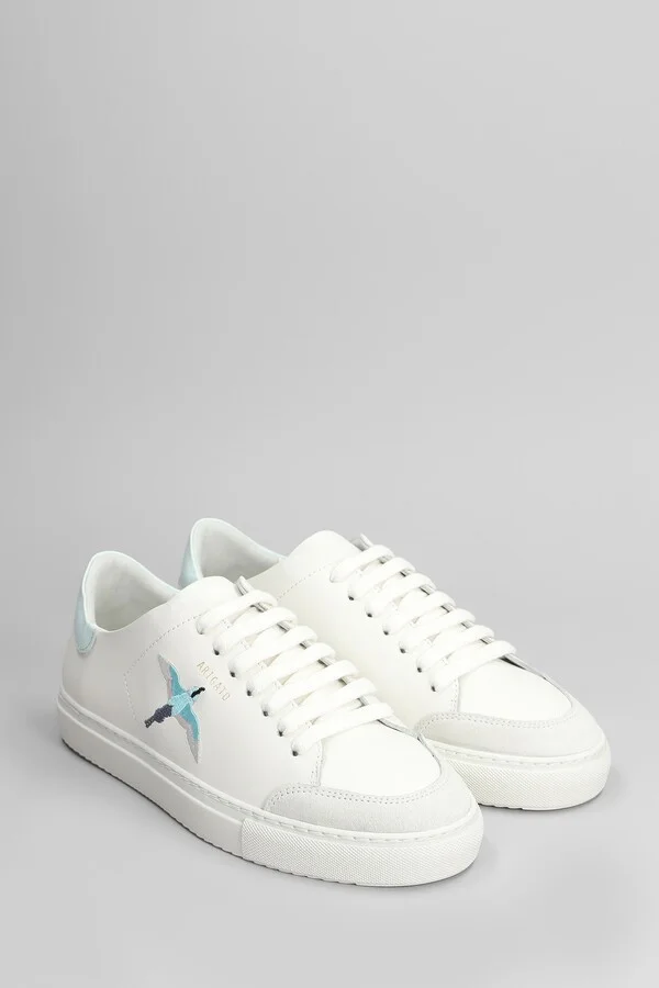 Clean 90 Sneakers In White Suede And Leather - Image 2