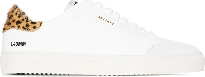 Clean 90mm animal-print sneakers