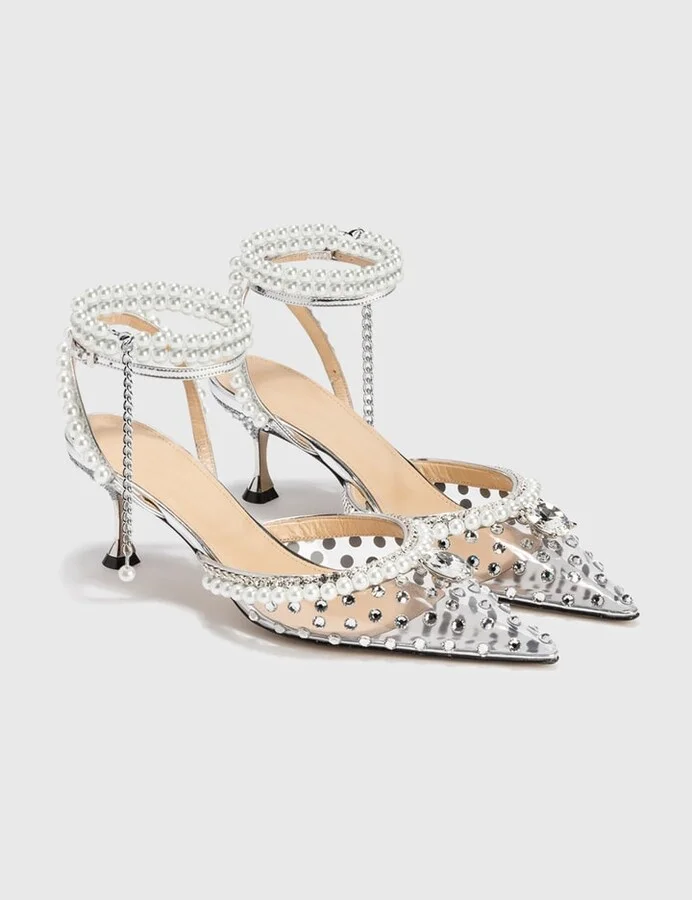 Clear Diamond of Elizabeth Sandals - Image 4