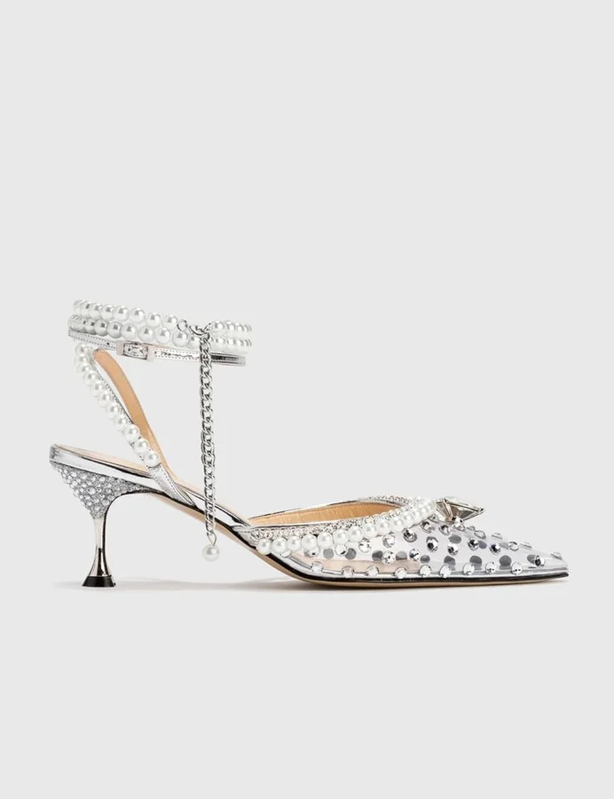 Clear Diamond of Elizabeth Sandals