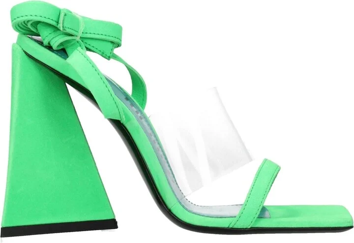 clear Leather Women's Sandal