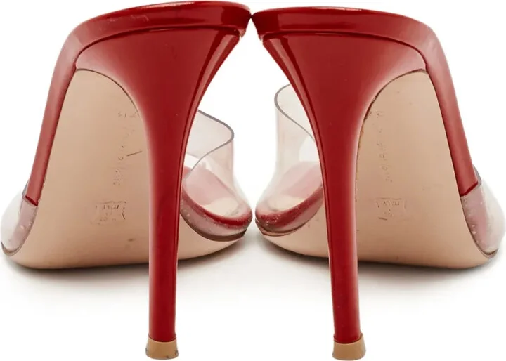 Clear Panel Pointed-Toe Heels - Image 3