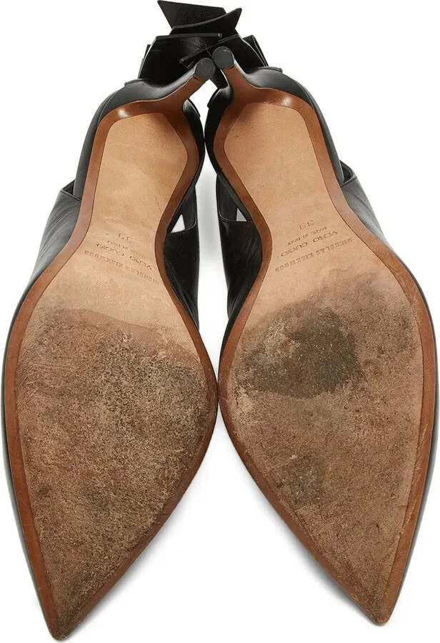 Clear-Panelled Pointed-Toe Heels - Image 5