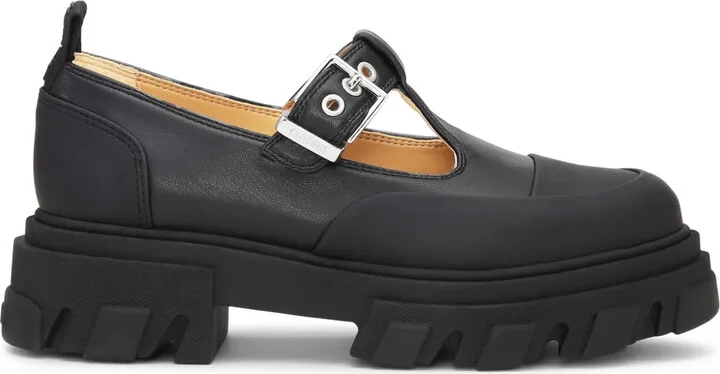 cleated Mary Jane shoes