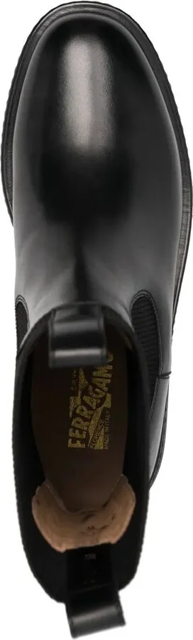 cleated-sole leather Chelsea boots - Image 4