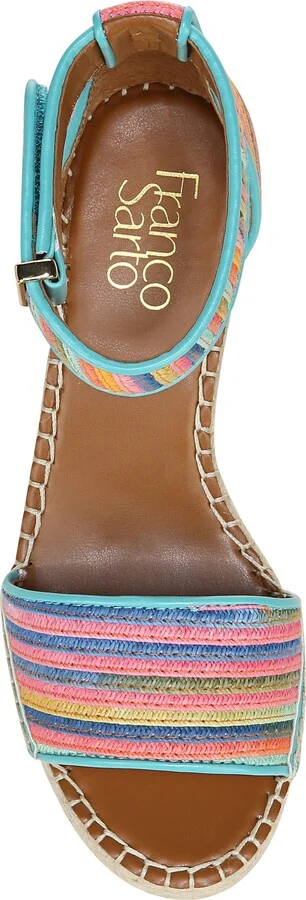 Clemens Ankle Strap Platform Wedge Sandal - Image 5