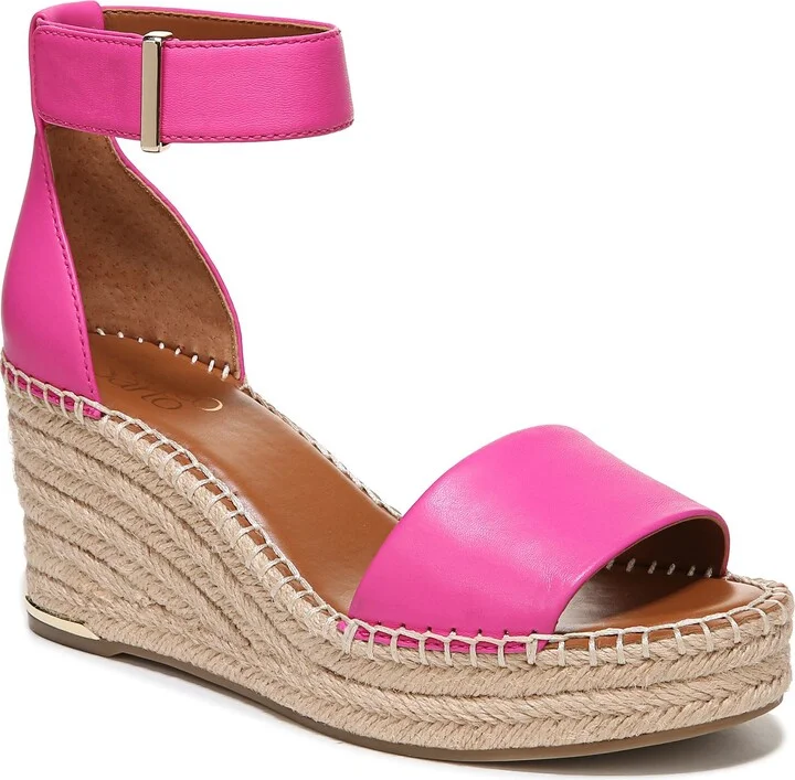 Clemens Ankle Strap Platform Wedge Sandal