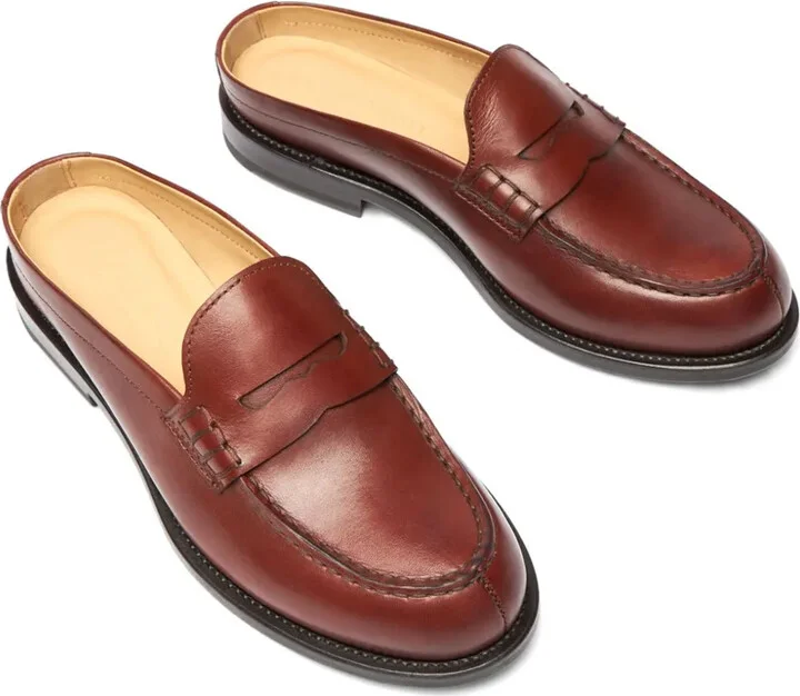 Clementina leather mules - Image 4