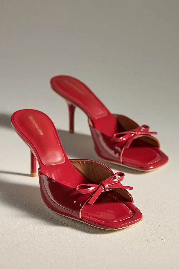 Clementine Heeled Mules - Image 2