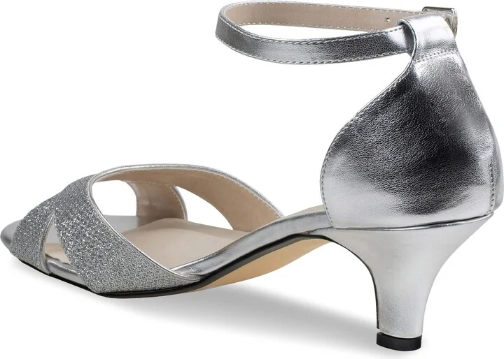 Clementine Kitten Heel Ankle Strap Sandal - Image 2