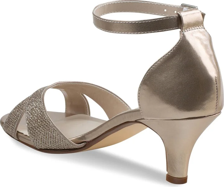 Clementine Kitten Heel Ankle Strap Sandal - Image 9